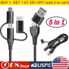 Universal 5 in 1 Fast USB Charging Cable Universal Multi