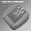 GXARTS Driver Side Bottom Lower Replacement Cloth Seat Cover Gray