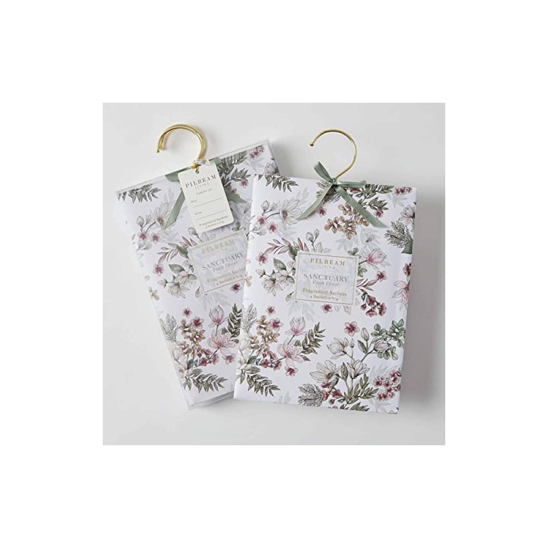 Pilbeam Sanctuary Fresh Floral Hanging Sachets