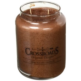 Crossroads Crackling Birch Scented 2-Wick Candle, 26 Ounce