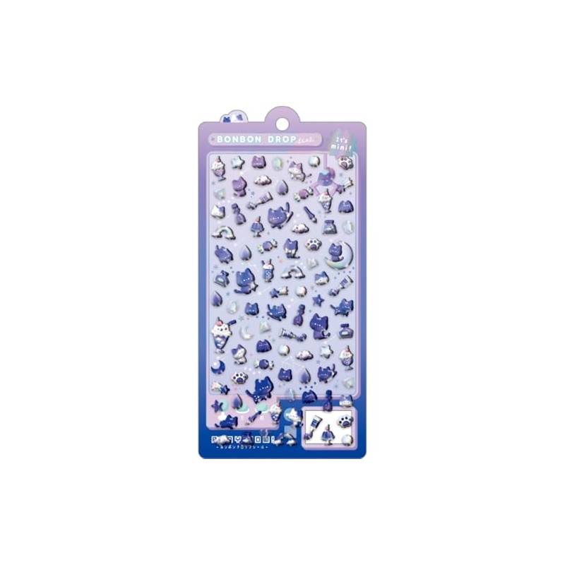 Coolia Sticker Bonbon Drop Sticker Mini Yoruneko Bonbon 91256