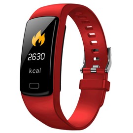 Smart Fitsport Y5 Colour Fitness Tracker Heart Rate Monitor Sleep Monitor Color Screen Bluetooth Smart Watch Activity Tracker Waterproof Step Counter Pedometer and Calorie Counter