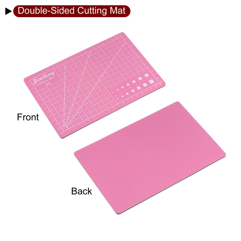 sourcing map A5 Self-Healing Cutting Mat 9"x6" Double-Sided Craft Cutting