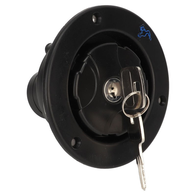 Round Water Inlet with Lock Camper Water Inlet Hatch Gravity