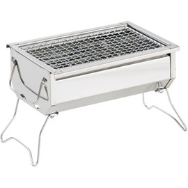 North Eagle NE1420 Solo Mini Stainless Steel BBQ Charcoal Stove