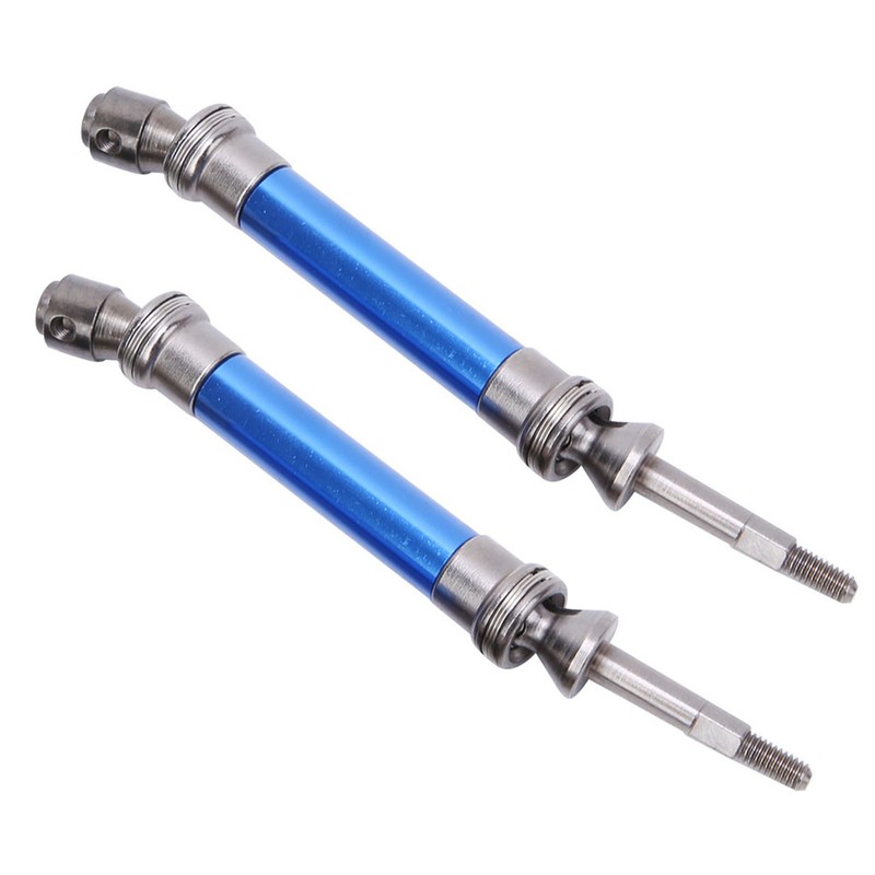 Metal Rear CVD Drive Shaft Set Fit for Traxxas Slash