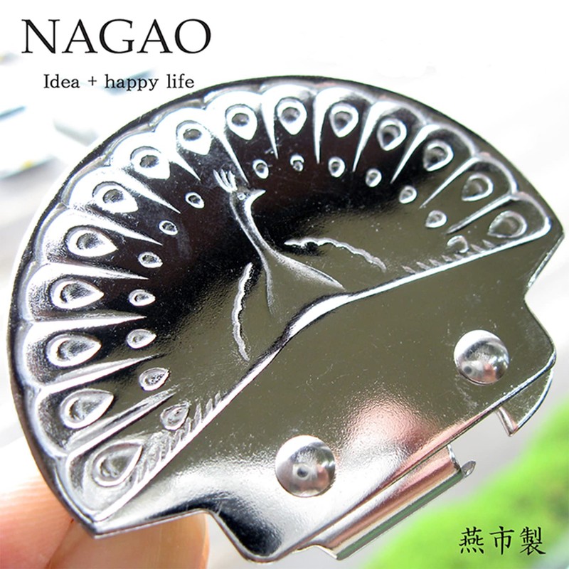 Nagao Tsubamesanjo Peacock Can Opener, 2.3 inches (5.8 cm), Stainless