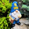 Mood Lab Garden Gnome - Funny Postman Gnome Figurine -