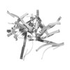 Operitacx 4sets Silver Window Screen Clips Tension Spring Corner Clips