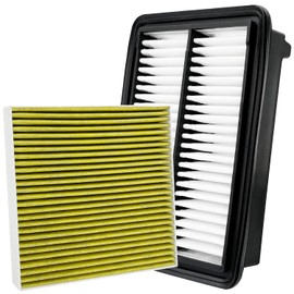 JOJOMARK Cabin and Engine Air Filter Set Fits CRV CR V CR-V Hybrid 2.0L (2023-2025), Accord Hybrid 2.0L (2023-2025), Civic Hybrid 2.0L (2025), 172206MAJ01, CF11182, 80292-TF0-G01, 80291-T5R-A01