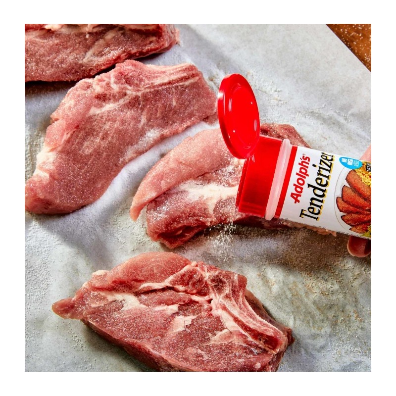 Adolph's Original Unseasoned Tenderizer 3.5 oz x 2 Bottles