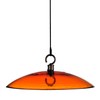 Mosaic Birds Petite Glass Baffle Dome, M383-200-68, 11 Inch Wide,