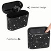 Accmor Bling Car Trash Can with Lid, Mini Auto Garbage