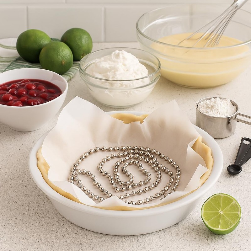 Mrs. Anderson's Baking Pie Weights | Stainless Steel Stoneware Beads