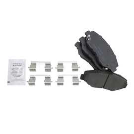 Front Brake Pad & Rotor Kit Premium G-Coated Performance Ceramic Compatible with 2016-2018 Honda Civic