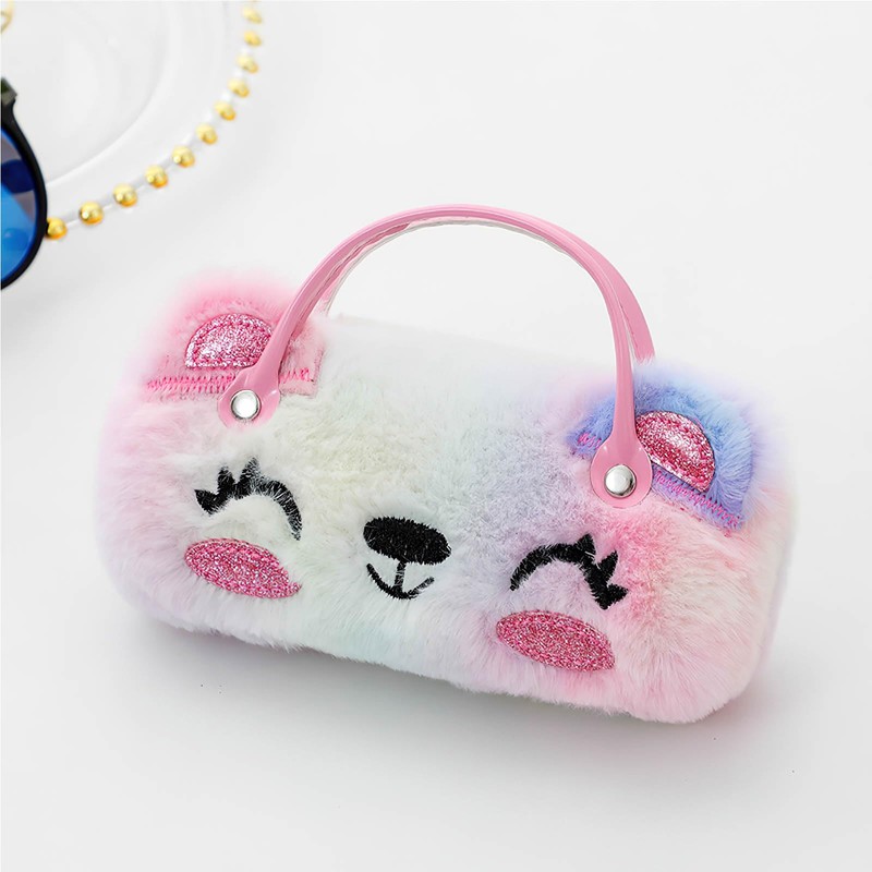 Hifot Mermaid Sunglasses Hard Case for Children Girls Boys, Bear