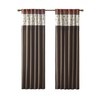 Madison Park Serene Embroidered Light Filtering Treatment Curtain Rod Pocket/Back