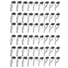 54 pcs Stainless Steel Fishing Rod Guides Tip Rings with