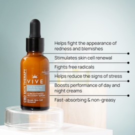 VIVE SkinCare Therapy - Concentrated Recovery Serum - 30ml Bottle - Anti-Wrinkle Serum - Antioxidant Serum - Face Serum Mature Skin - Face Serum Dry Skin
