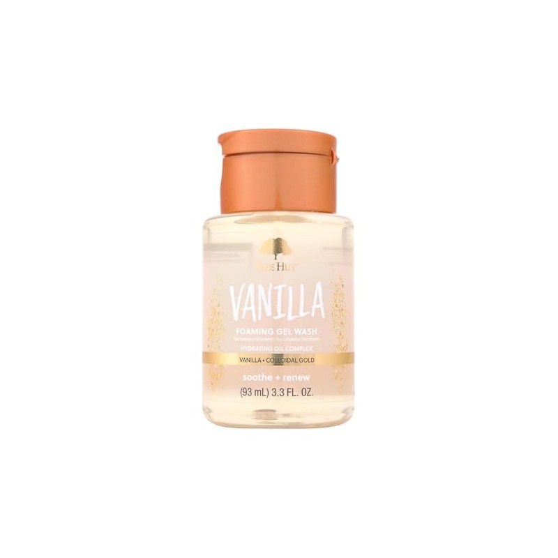 Tree Hut Foaming Gel Wash Travel Size Vanilla Limpiador Espumoso