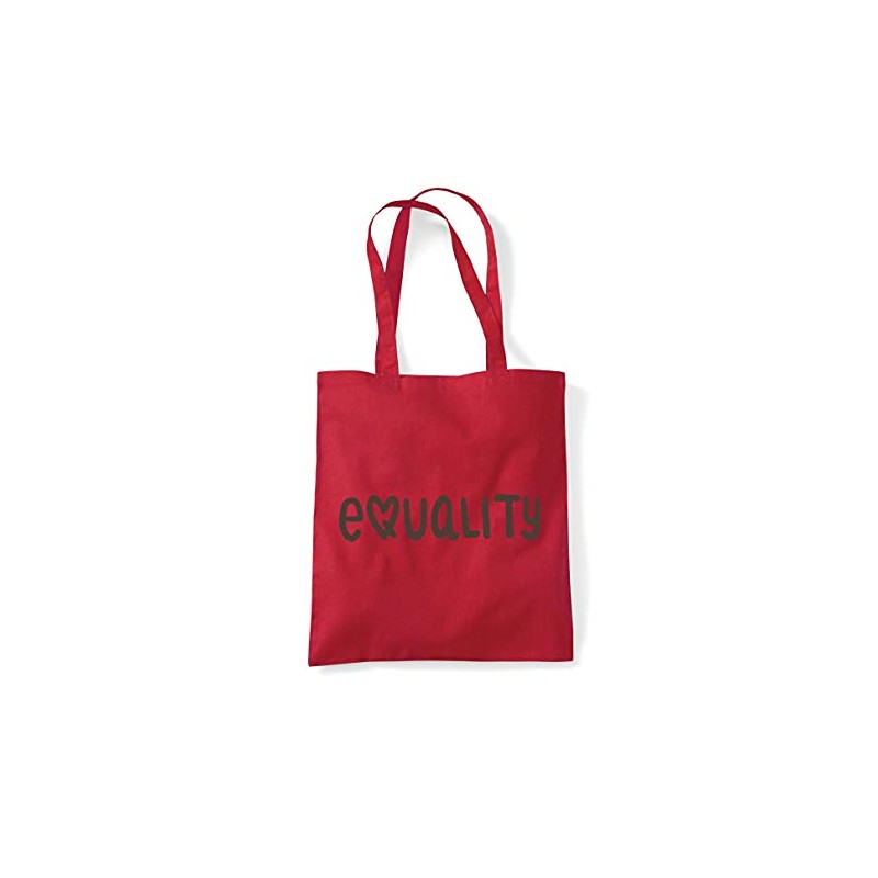 Equality (stand alone text - girl power set) tote shopping