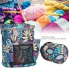 2Pcs Storage Bag 600D Oxford Cloth Printing MultiPocket Hand Strap