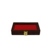 Wood Display Case for Collectibles, Knives, Arrowheads, Pins, Medals and