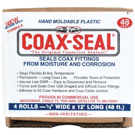 Coax-Seal Moisture Proof Sealing Tape 1/2" x 12 ft. Pro Pack
