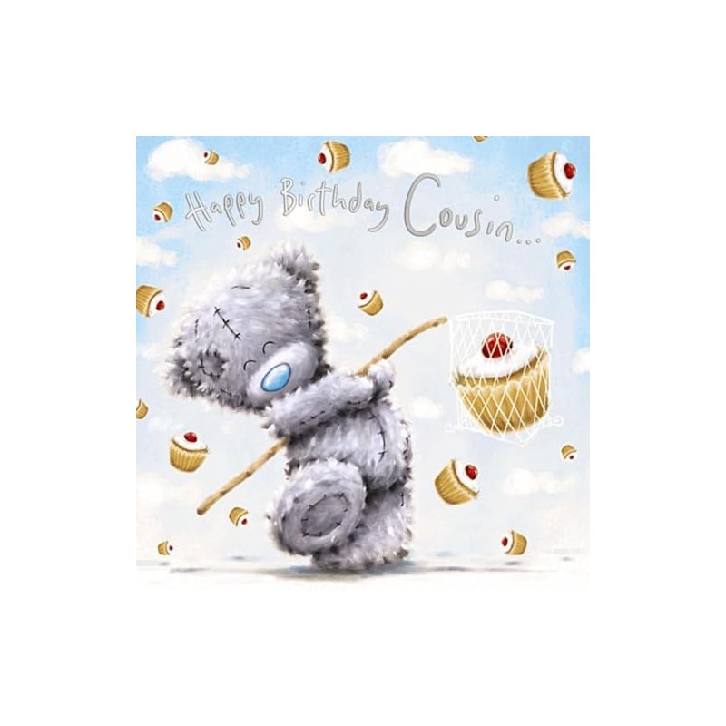 Me To You Bear Cousin Softly Drawn Birthday Card