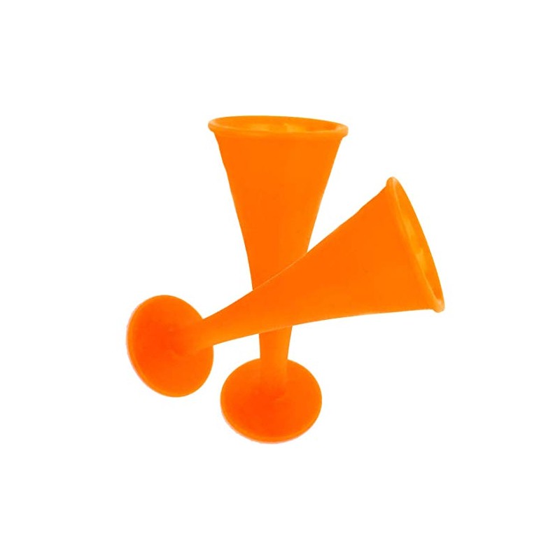 ADS Medi Care Stethoscope Fetoscope Plastic Pinard (Orange)