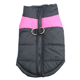 Idepet Haustier Hund Warm Mantel Jacke Wasserdichte Kleidung Kleine mittlere große Haustier Hund Katze Bekleidung Bekleidung Frühling Herbst Winter- (S, Rosa)
