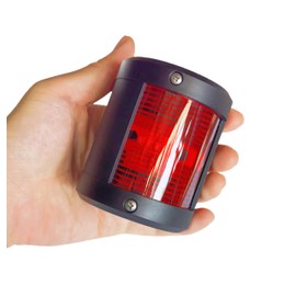 Boat 12V/24V Navigation Signal Light, IP66 Waterproof LED Indicator Red & Green (Pair) for Marine Yacht Accessories (Red+Green)