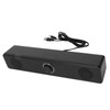 USB Computer Speakers, Volume Knob Wired Desktop Soundbar Dual 5W