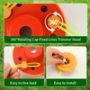 Quintillus Universal Weed Eater Head,H09 Weed Wacker Head Grass Trimmer