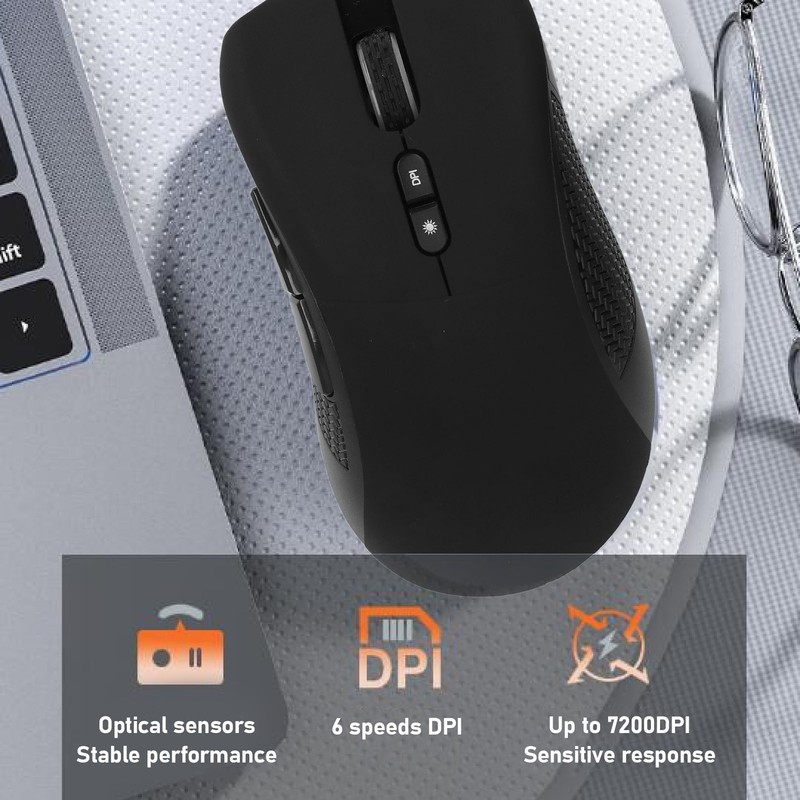 3 Modes Mouse BT 2.4G Wired 10000 DPI Adjustable 1000HZ