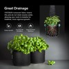 VIVOSUN 5-Pack 10 Gallon Plant Grow Bags, Heavy Duty Thickened