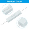 Seimneire 10w 1 Ohm Ceramic Cement Resistor, Wire Wound Power