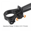 sourcing map Plastic Adjustable Side Front Auxiliary Hammer Handle for