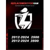 Sposuit M14x1.5 Spline Lug Nuts - Replacement for 2012-2024 RAM