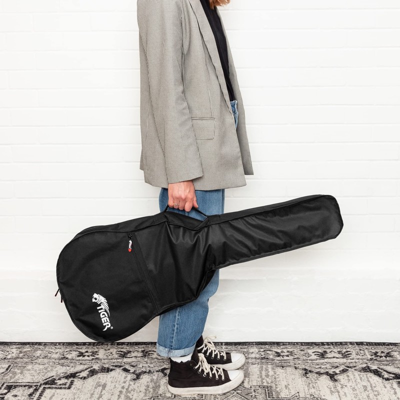 TIGER GGB7-KCL Gitarrentasche, 1/2 Größe