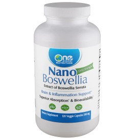 One Planet Nutrition Nano Boswellia Capsules - 500 mg (120 Count)