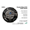 Rain Bird 42SA+ Simple Adjust Gear Drive Rotor, Adjustable 40°
