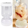 Pickles Storage Container Sealed Wide Mouth Design Dry Wet Separation