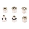 Dermabrasion Diamond Tips, 6 Pieces, Microdermabrasion Replacement Tip, Universal Skin
