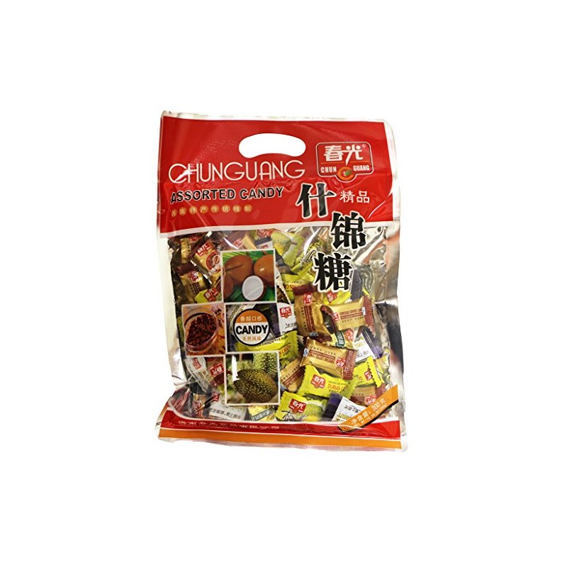 什锦糖 Hainan Chun Guang Assorted Candy (DURIAN, COCONUT, COFFEE, GINGER)