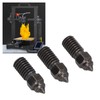 3Pcs Hardened Steel Nozzle 3 Holes High Flow 1.75mm Long