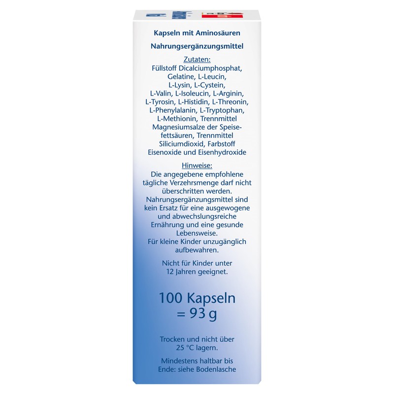 Doppelherz Vital Amino Acids - 12 Protein Building Blocks, Including
