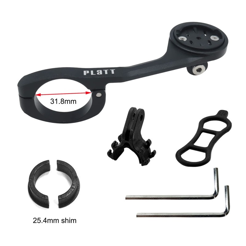PLATTBK Fahrradcomputer Halterung für Garmin Edge,Fahrradcomputer Halter Lenkerhalterung für Wahoo