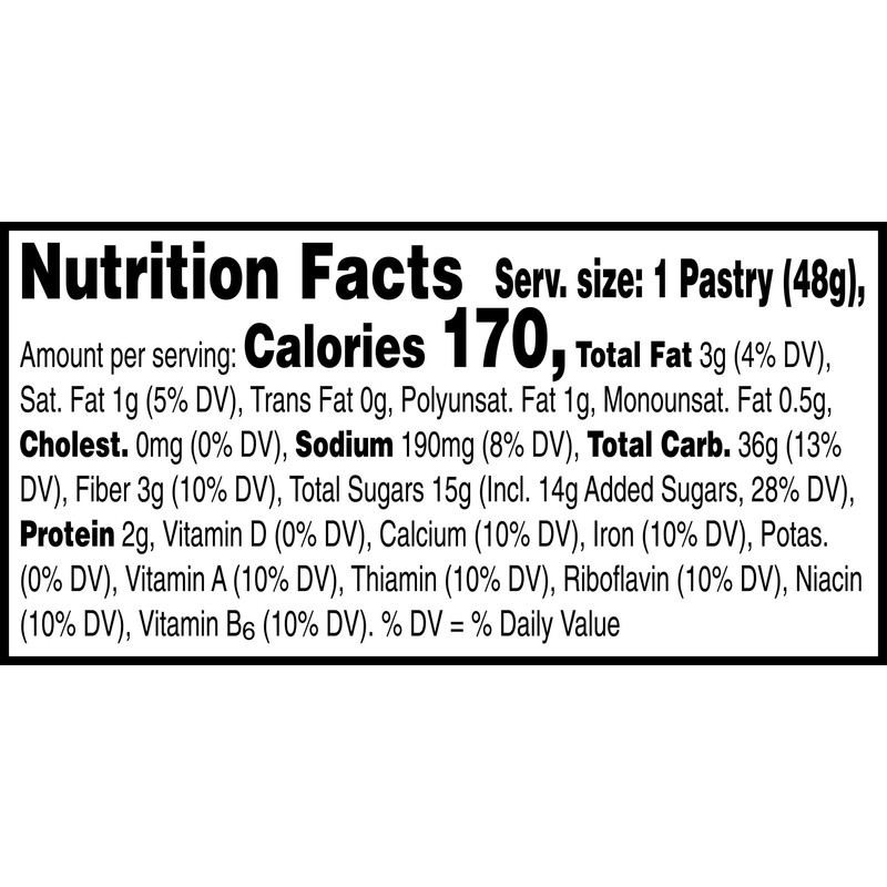 Pop-Tarts, Toaster Pastries Made with Whole Grain, Frosted Fudge, 17.6oz