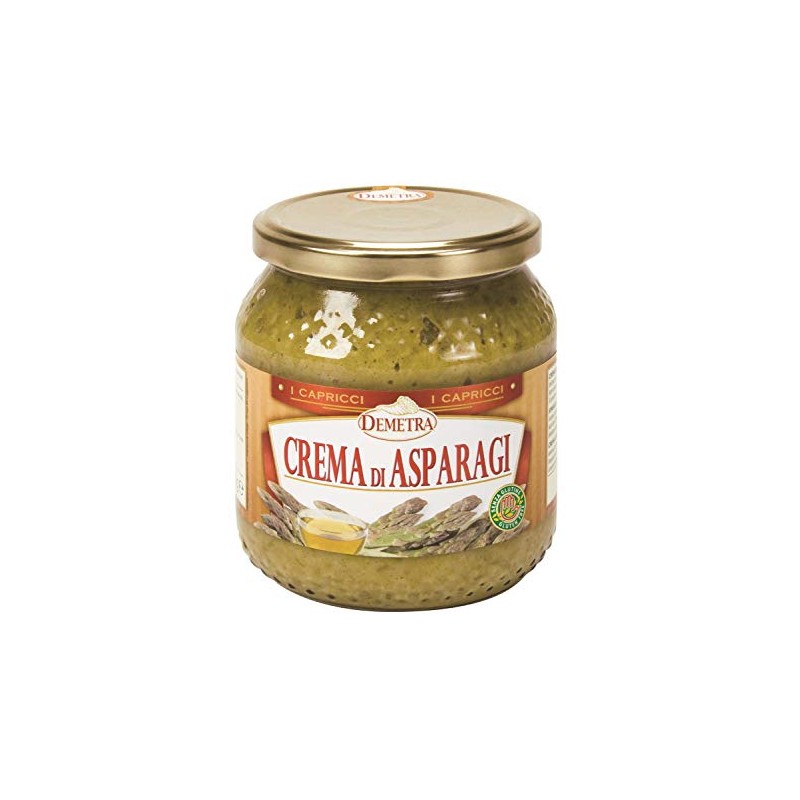 Green Asparagus Cream Capricci 580 gr. - Demetra